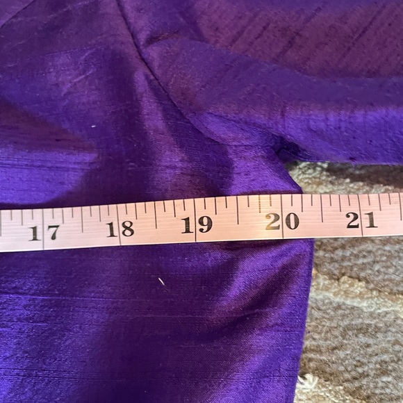 Vintage Watters & Watters Purple Silk Mother of the Bride/Groom 2-Piece Dress - Picture 8 of 14